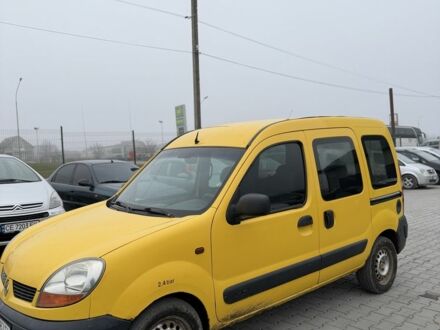 Жовтий Рено Кєнгу, об'ємом двигуна 1.5 л та пробігом 290 тис. км за 2999 $, фото 1 на Automoto.ua