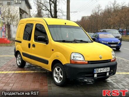 Рено Кенгу 2003 в Николаеве на Automoto.ua Желтый Рено Кенгу, объемом двигателя 1.9 л и пробегом 340 тыс. км за 3000 $, фото 1 на Automoto.ua