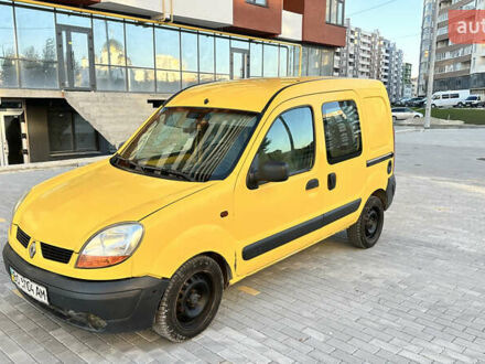 Рено Кенгу 2003 в Тернополе на Automoto.ua Желтый Рено Кенгу, объемом двигателя 1.46 л и пробегом 485 тыс. км за 2650 $, фото 1 на Automoto.ua