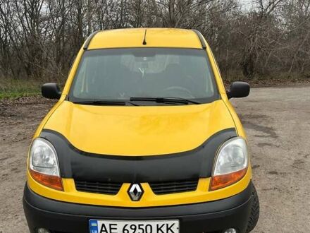 Желтый Рено Кенгу, объемом двигателя 1.46 л и пробегом 200 тыс. км за 3600 $, фото 1 на Automoto.ua