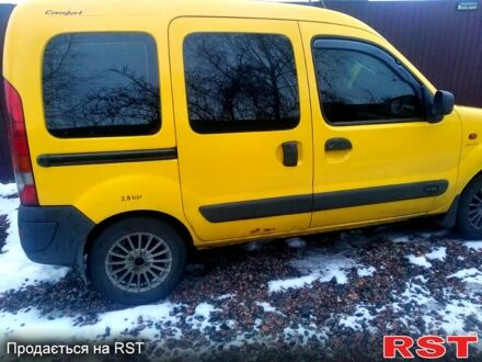 Рено Кенгу 2003 в Киеве на Automoto.ua Желтый Рено Кенгу, объемом двигателя 1.5 л и пробегом 314 тыс. км за 2200 $, фото 1 на Automoto.ua
