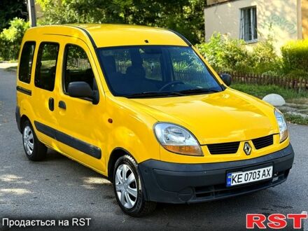 Рено Кєнгу 2003 у Дніпро (Дніпропетровську) на Automoto.ua Жовтий Рено Кєнгу, об'ємом двигуна 1.5 л та пробігом 250 тис. км за 3899 $, фото 1 на Automoto.ua