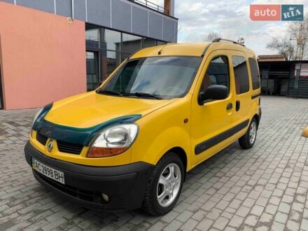 Жовтий Рено Кєнгу, об'ємом двигуна 1.46 л та пробігом 205 тис. км за 3450 $, фото 1 на Automoto.ua
