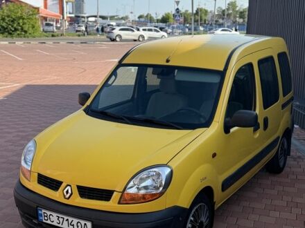 Рено Кенгу 2003 в Одессе на Automoto.ua Желтый Рено Кенгу, объемом двигателя 1.5 л и пробегом 165 тыс. км за 4300 $, фото 1 на Automoto.ua
