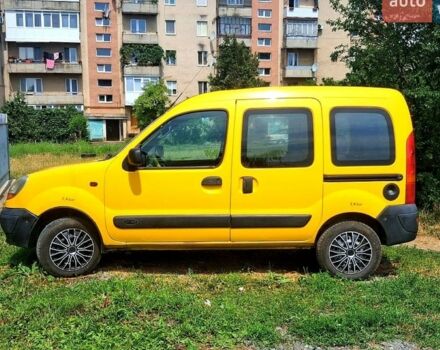 Желтый Рено Кенгу, объемом двигателя 1.5 л и пробегом 190 тыс. км за 3500 $, фото 1 на Automoto.ua
