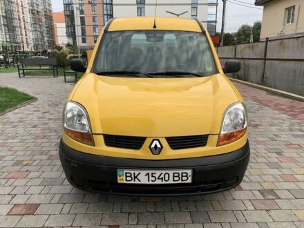 Желтый Рено Кенгу, объемом двигателя 1.5 л и пробегом 150 тыс. км за 3250 $, фото 1 на Automoto.ua