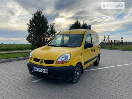 Рено Кенгу 2004 в Красилове на Automoto.ua Желтый Рено Кенгу, объемом двигателя 1.46 л и пробегом 230 тыс. км за 3700 $, фото 1 на Automoto.ua