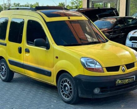 Желтый Рено Кенгу, объемом двигателя 1.5 л и пробегом 320 тыс. км за 4400 $, фото 1 на Automoto.ua