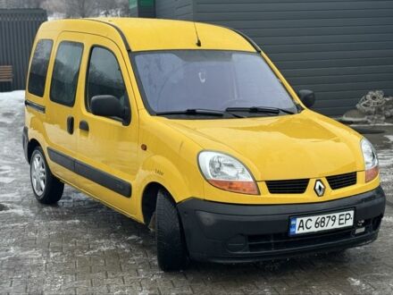 Жовтий Рено Кєнгу, об'ємом двигуна 1.5 л та пробігом 220 тис. км за 3199 $, фото 1 на Automoto.ua