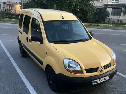 Жовтий Рено Кєнгу, об'ємом двигуна 1.5 л та пробігом 330 тис. км за 3350 $, фото 1 на Automoto.ua