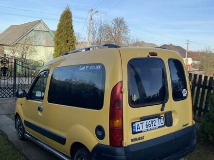 Желтый Рено Кенгу, объемом двигателя 1.5 л и пробегом 240 тыс. км за 4350 $, фото 1 на Automoto.ua