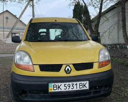 Желтый Рено Кенгу, объемом двигателя 1.5 л и пробегом 280 тыс. км за 4200 $, фото 1 на Automoto.ua