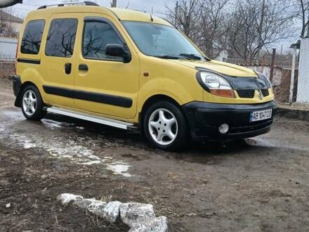 Рено Кенгу 2005 в Гайсине на Automoto.ua Желтый Рено Кенгу, объемом двигателя 1.46 л и пробегом 347 тыс. км за 4300 $, фото 1 на Automoto.ua