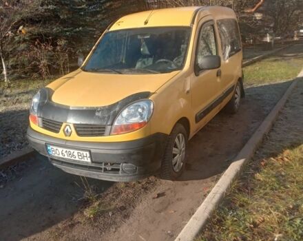 Желтый Рено Кенгу, объемом двигателя 1.5 л и пробегом 294 тыс. км за 3300 $, фото 1 на Automoto.ua