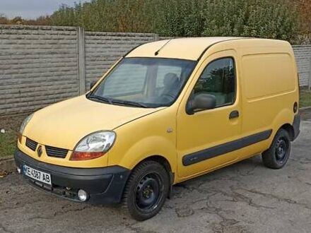 Желтый Рено Кенгу, объемом двигателя 1.5 л и пробегом 286 тыс. км за 2800 $, фото 1 на Automoto.ua