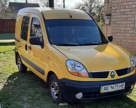 Желтый Рено Кенгу, объемом двигателя 1.5 л и пробегом 254 тыс. км за 3500 $, фото 1 на Automoto.ua