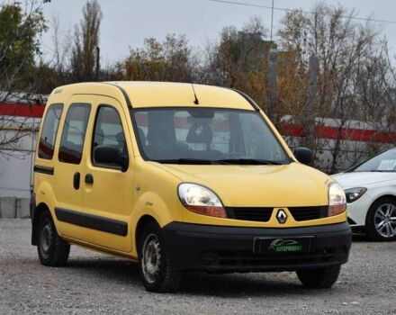 Желтый Рено Кенгу, объемом двигателя 1.5 л и пробегом 177 тыс. км за 4900 $, фото 1 на Automoto.ua