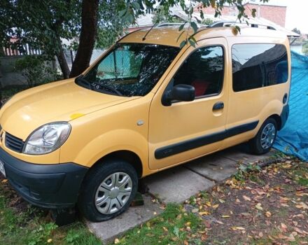 Желтый Рено Кенгу, объемом двигателя 1.5 л и пробегом 190 тыс. км за 2800 $, фото 1 на Automoto.ua