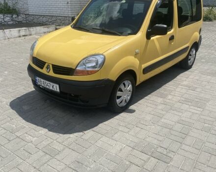 Желтый Рено Кенгу, объемом двигателя 1.5 л и пробегом 200 тыс. км за 3200 $, фото 1 на Automoto.ua