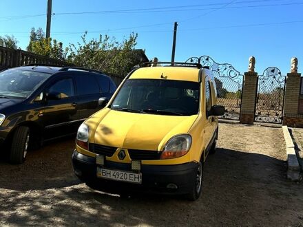 Рено Кенгу 2006 в Первомайск на Automoto.ua Желтый Рено Кенгу, объемом двигателя 1.5 л и пробегом 122 тыс. км за 3200 $, фото 1 на Automoto.ua