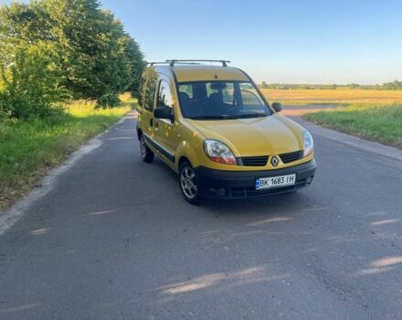 Желтый Рено Кенгу, объемом двигателя 1.5 л и пробегом 298 тыс. км за 2850 $, фото 1 на Automoto.ua