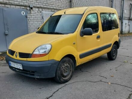 Желтый Рено Кенгу, объемом двигателя 1.5 л и пробегом 300 тыс. км за 2300 $, фото 1 на Automoto.ua