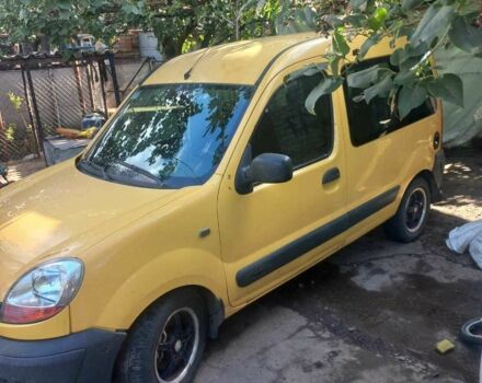 Желтый Рено Кенгу, объемом двигателя 1.5 л и пробегом 255 тыс. км за 3500 $, фото 1 на Automoto.ua