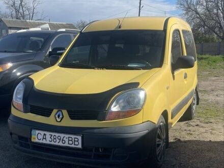Желтый Рено Кенгу, объемом двигателя 1.5 л и пробегом 230 тыс. км за 3800 $, фото 1 на Automoto.ua