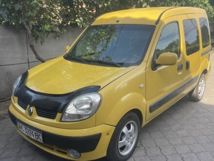 Рено Кенгу 2006 в Никополе на Automoto.ua Желтый Рено Кенгу, объемом двигателя 1.5 л и пробегом 320 тыс. км за 3900 $, фото 1 на Automoto.ua