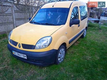 Рено Кенгу 2007 в Владимир-Волынский на Automoto.ua Желтый Рено Кенгу, объемом двигателя 1.5 л и пробегом 250 тыс. км за 4250 $, фото 1 на Automoto.ua