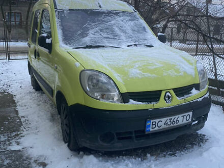 Жовтий Рено Кєнгу, об'ємом двигуна 1.5 л та пробігом 220 тис. км за 4800 $, фото 1 на Automoto.ua