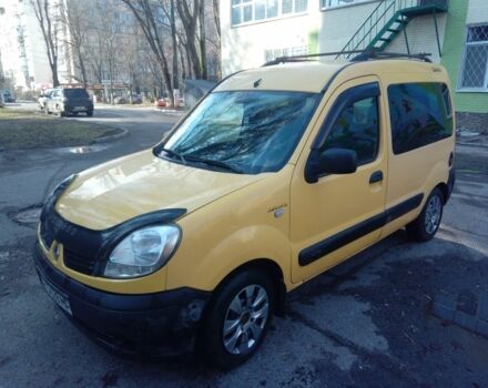 Желтый Рено Кенгу, объемом двигателя 1.5 л и пробегом 180 тыс. км за 4000 $, фото 1 на Automoto.ua