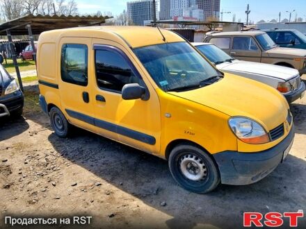 Желтый Рено Кенгу, объемом двигателя 1.5 л и пробегом 215 тыс. км за 1300 $, фото 1 на Automoto.ua