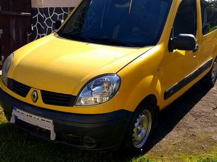 Рено Кенгу 2007 в Владимир-Волынский на Automoto.ua Желтый Рено Кенгу, объемом двигателя 1.5 л и пробегом 249 тыс. км за 3300 $, фото 1 на Automoto.ua
