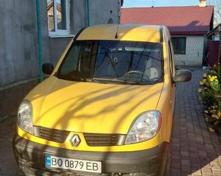 Желтый Рено Кенгу, объемом двигателя 1.46 л и пробегом 236 тыс. км за 3700 $, фото 1 на Automoto.ua