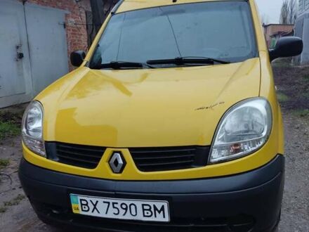 Желтый Рено Кенгу, объемом двигателя 1.5 л и пробегом 290 тыс. км за 4950 $, фото 1 на Automoto.ua