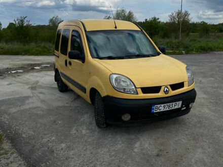 Рено Кєнгу 2008 у Самборе на Automoto.ua Жовтий Рено Кєнгу, об'ємом двигуна 1.5 л та пробігом 280 тис. км за 4300 $, фото 1 на Automoto.ua