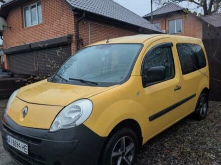 Желтый Рено Кенгу, объемом двигателя 1.46 л и пробегом 330 тыс. км за 5800 $, фото 1 на Automoto.ua