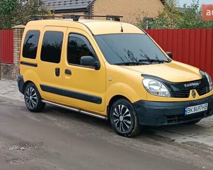 Желтый Рено Кенгу, объемом двигателя 1.5 л и пробегом 339 тыс. км за 3850 $, фото 1 на Automoto.ua