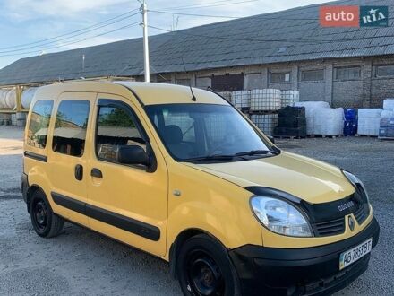 Желтый Рено Кенгу, объемом двигателя 1.5 л и пробегом 250 тыс. км за 3000 $, фото 1 на Automoto.ua