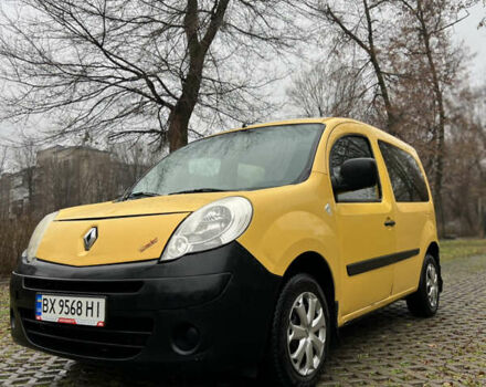 Желтый Рено Кенгу, объемом двигателя 1.46 л и пробегом 348 тыс. км за 4650 $, фото 1 на Automoto.ua