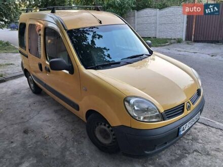Желтый Рено Кенгу, объемом двигателя 1.5 л и пробегом 240 тыс. км за 2200 $, фото 1 на Automoto.ua