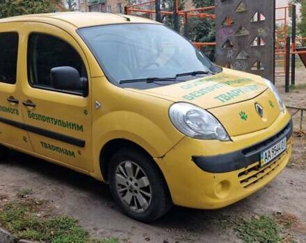 Желтый Рено Кенгу, объемом двигателя 1.46 л и пробегом 100 тыс. км за 5000 $, фото 1 на Automoto.ua