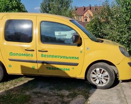 Желтый Рено Кенгу, объемом двигателя 1.5 л и пробегом 100 тыс. км за 5700 $, фото 1 на Automoto.ua