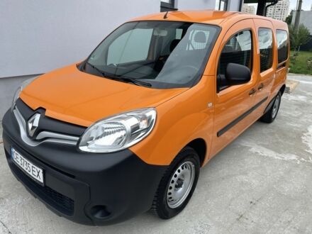 Желтый Рено Кенгу, объемом двигателя 1.5 л и пробегом 291 тыс. км за 10990 $, фото 1 на Automoto.ua