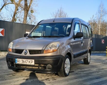 Серый Рено Кенгу, объемом двигателя 1.5 л и пробегом 260 тыс. км за 3900 $, фото 3 на Automoto.ua