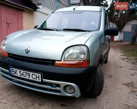 Серый Рено Кенгу, объемом двигателя 1.5 л и пробегом 246 тыс. км за 3350 $, фото 2 на Automoto.ua