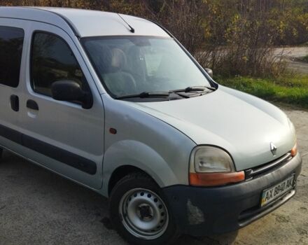 Серый Рено Кенгу, объемом двигателя 1 л и пробегом 197 тыс. км за 3000 $, фото 1 на Automoto.ua