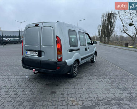 Сірий Рено Кєнгу, об'ємом двигуна 1.5 л та пробігом 230 тис. км за 4400 $, фото 8 на Automoto.ua