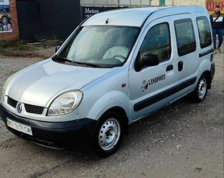 Серый Рено Кенгу, объемом двигателя 1.5 л и пробегом 350 тыс. км за 3600 $, фото 2 на Automoto.ua